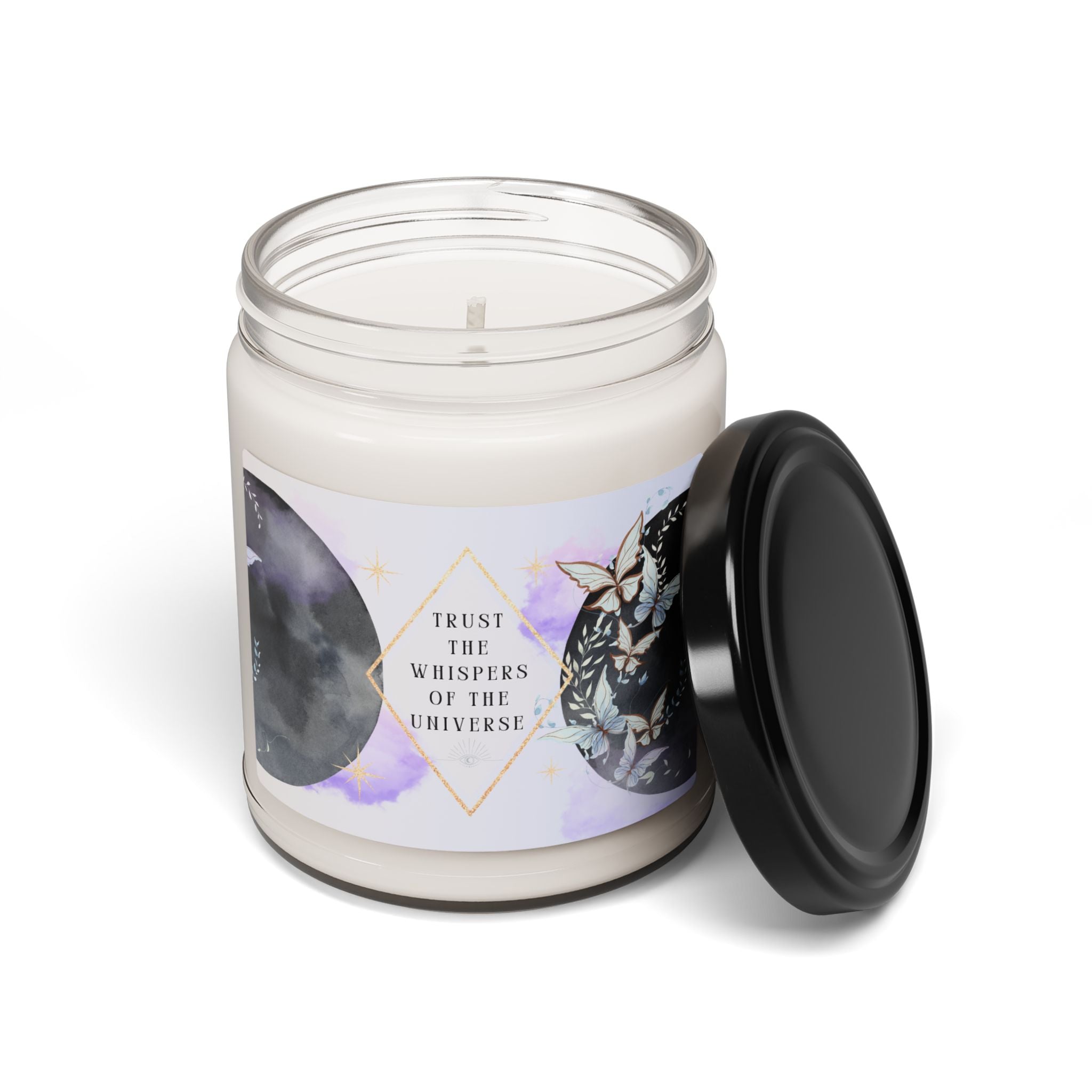 Celestial Whispers Manifestation Candle | Affirmation Candle (9oz) Printify