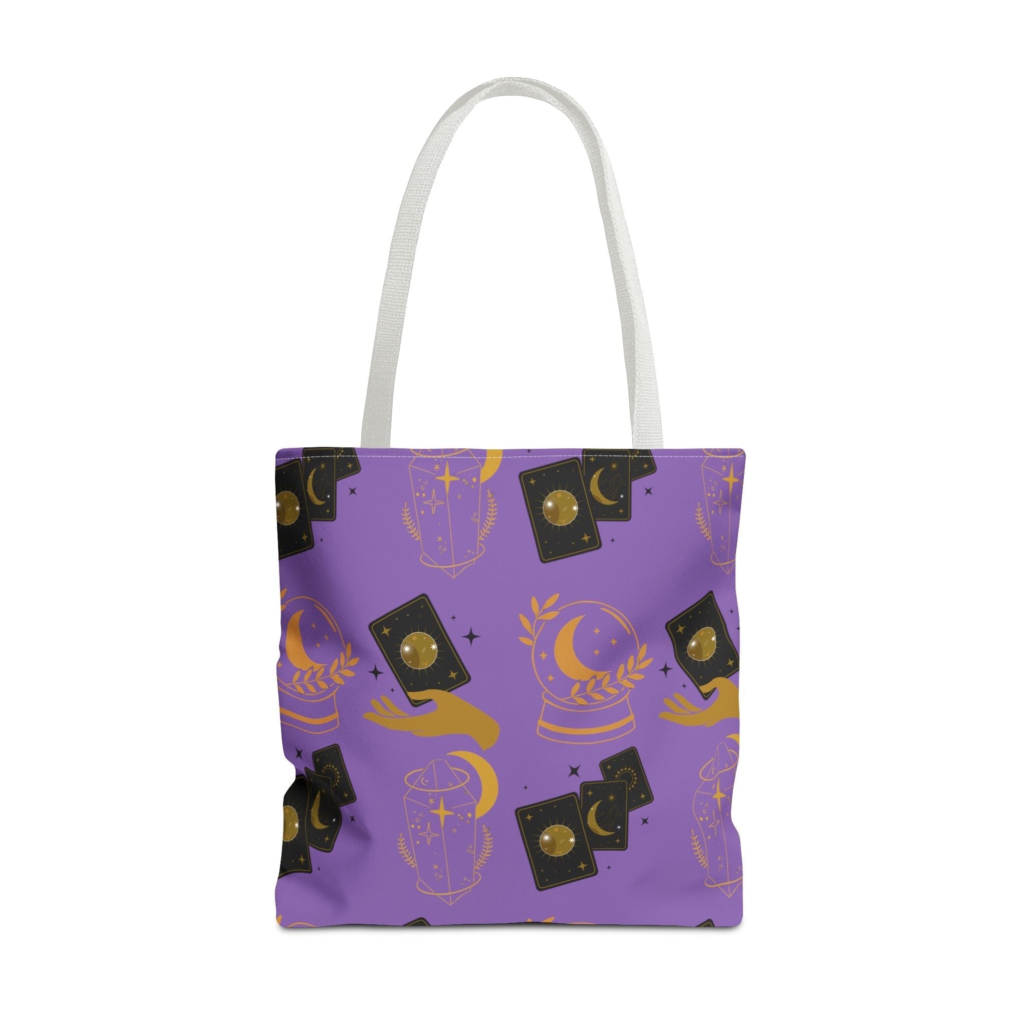 Moon Tarot Celestial Purple Tote Bag Printify