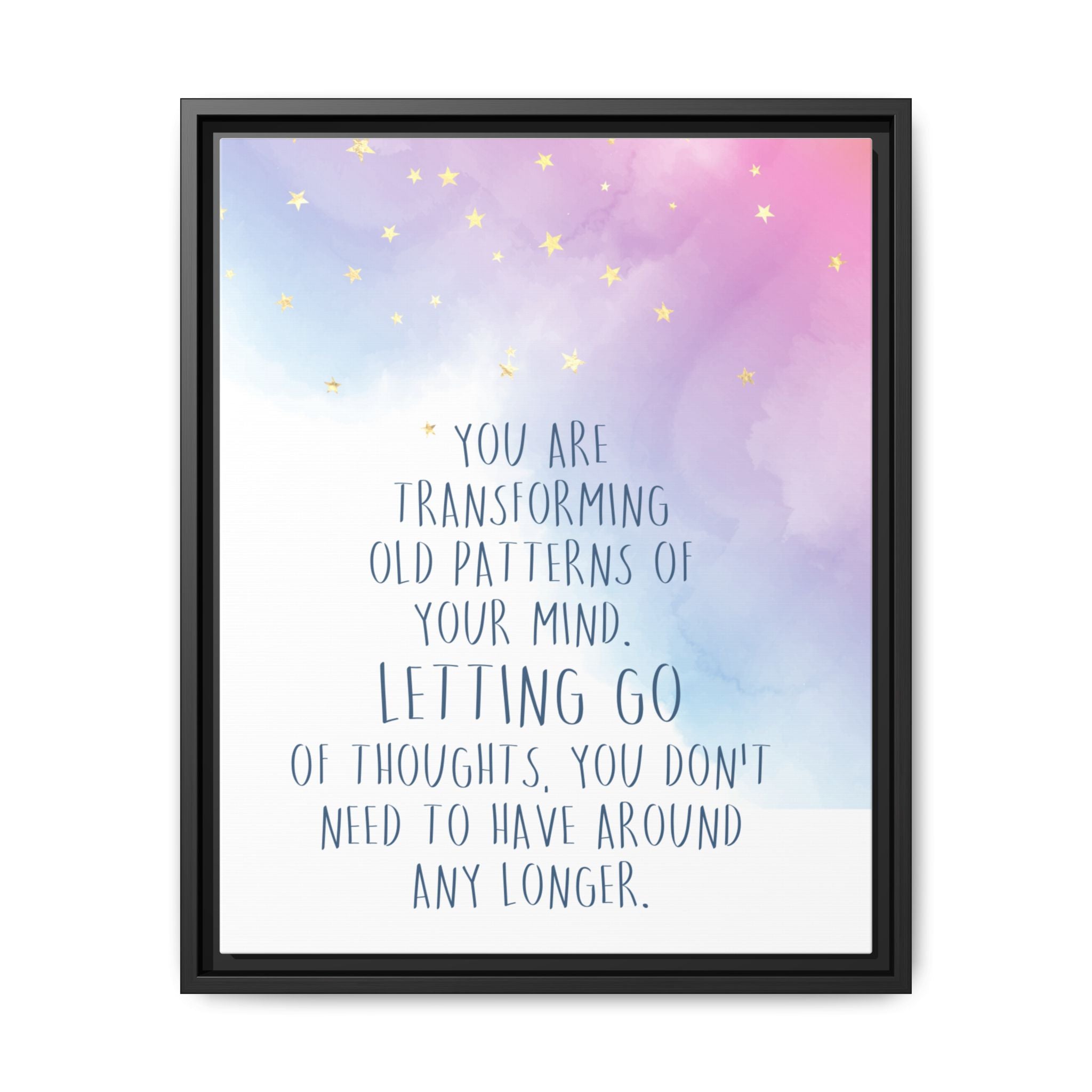 Inspirational Celestial Affirmation Wall Art Printify