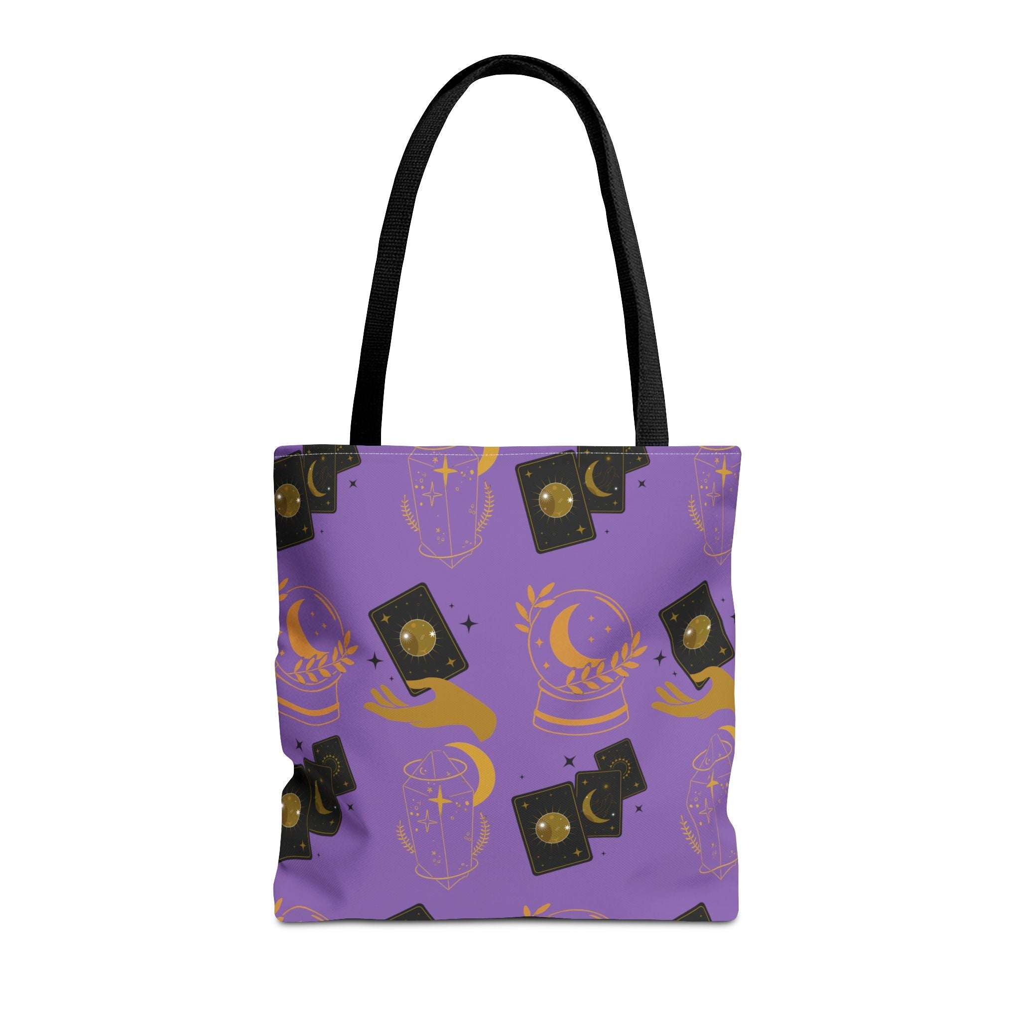 Moon Tarot Celestial Purple Tote Bag Printify