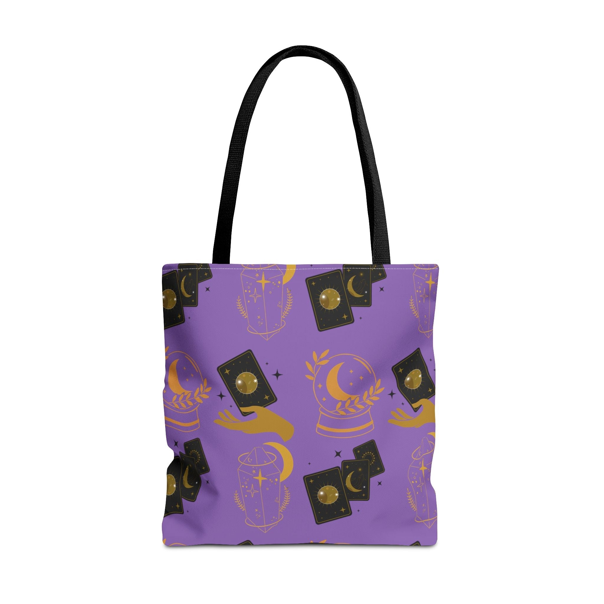 Moon Tarot Celestial Purple Tote Bag Printify