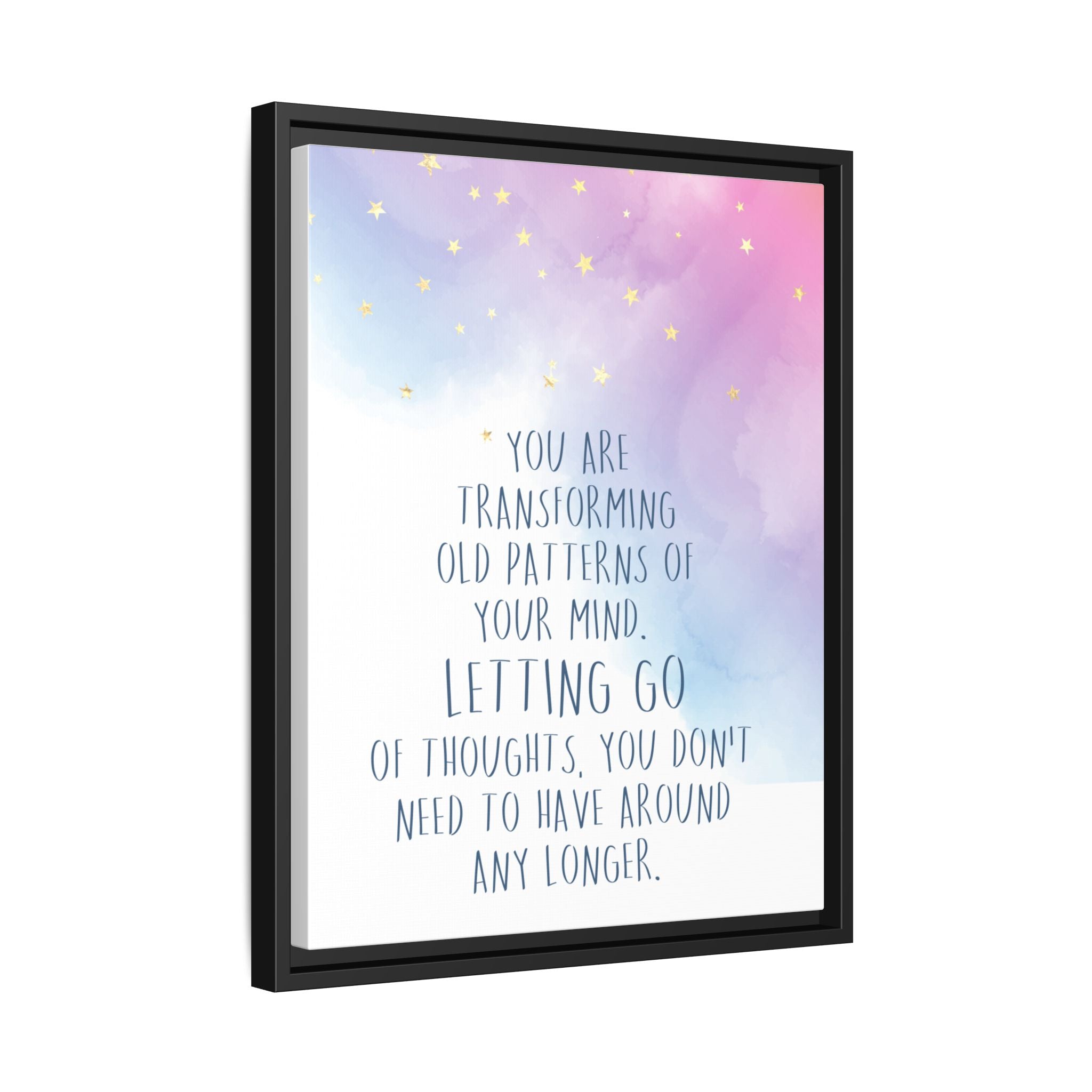 Inspirational Celestial Affirmation Wall Art Printify