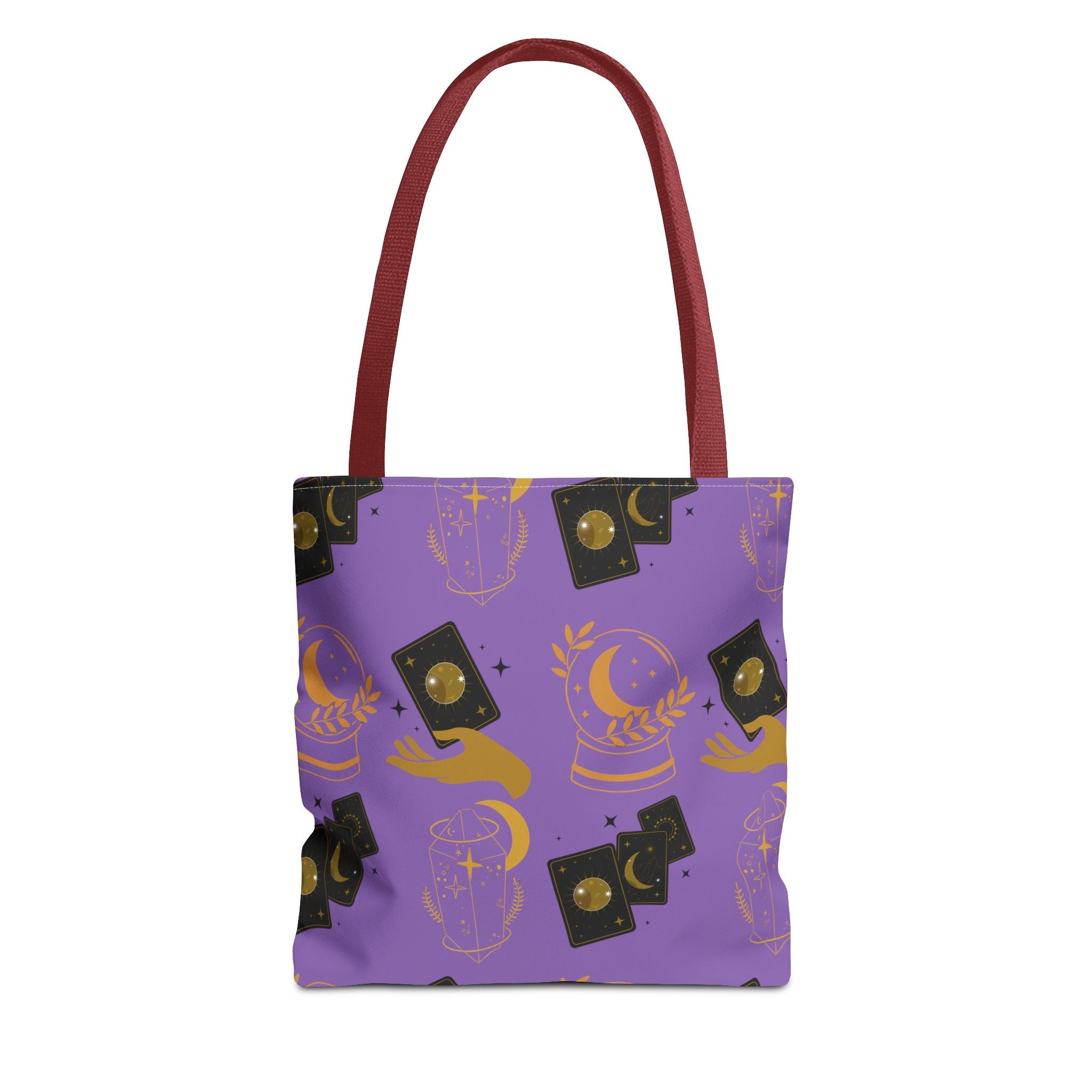 Moon Tarot Celestial Purple Tote Bag Printify