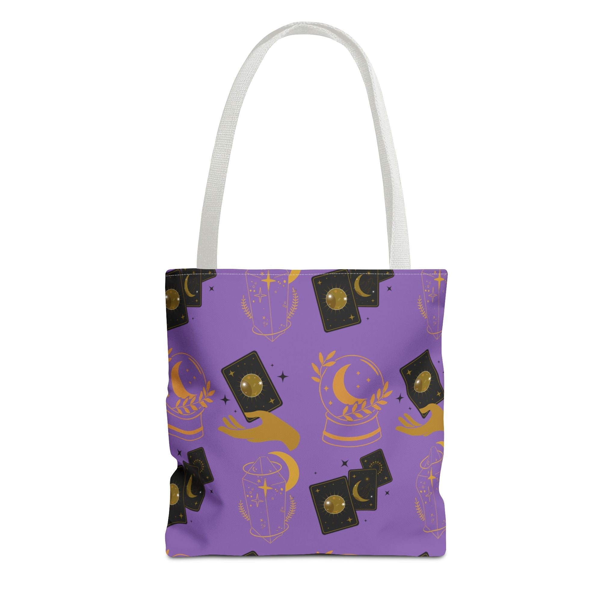 Moon Tarot Celestial Purple Tote Bag Printify