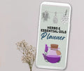 The Herbalist & Essential Oil Alchemist Planner Moonflower Oasis